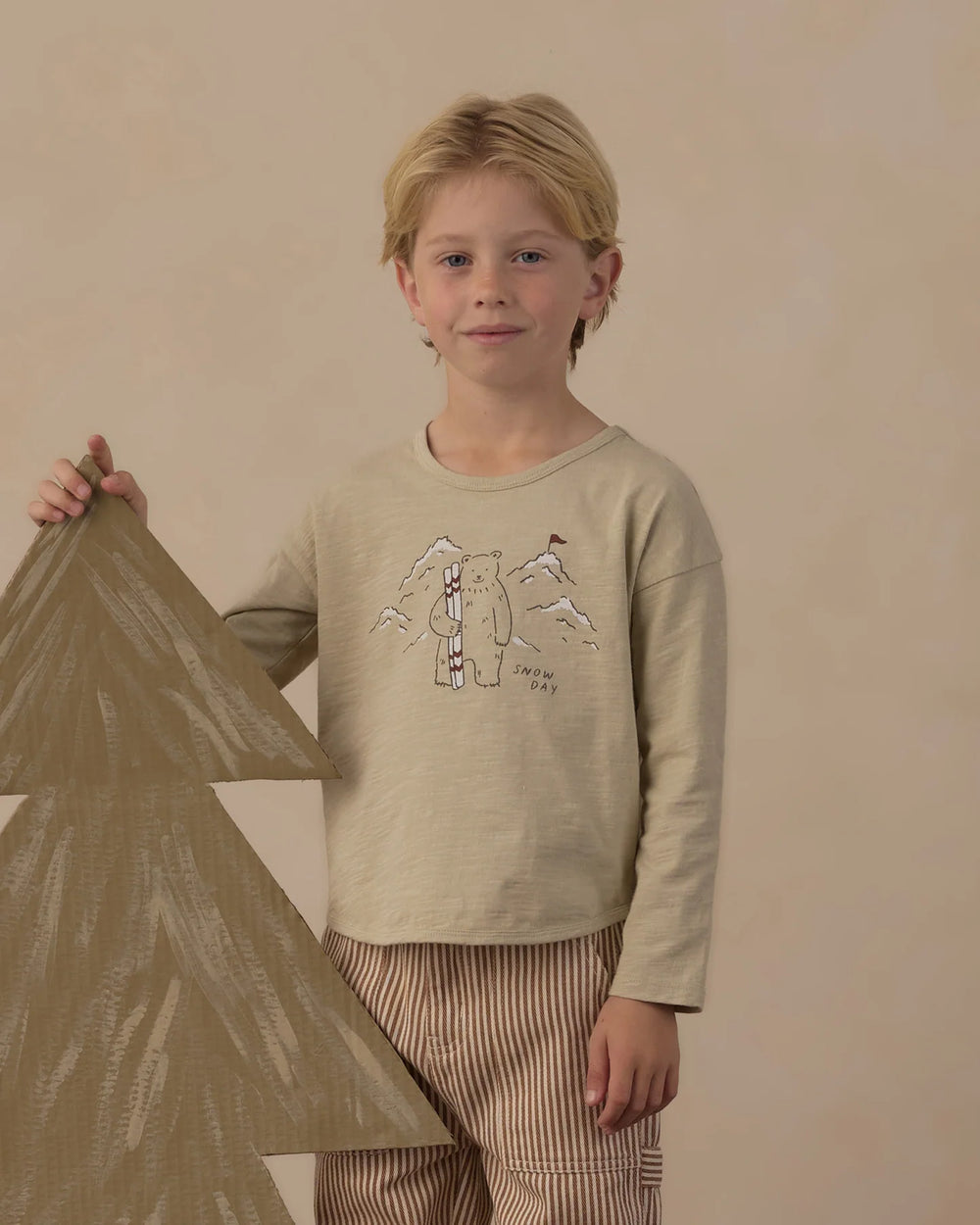 Babesta  Long Sleeve Tee Snow Day by Rylee + Cru 