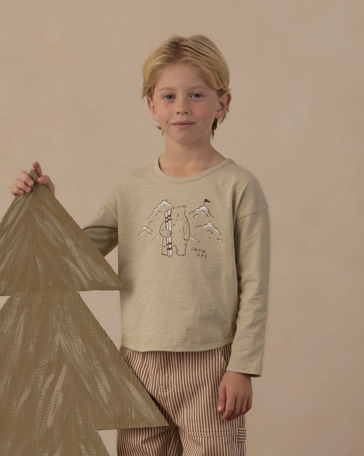 Babesta  Long Sleeve Tee Snow Day by Rylee + Cru 