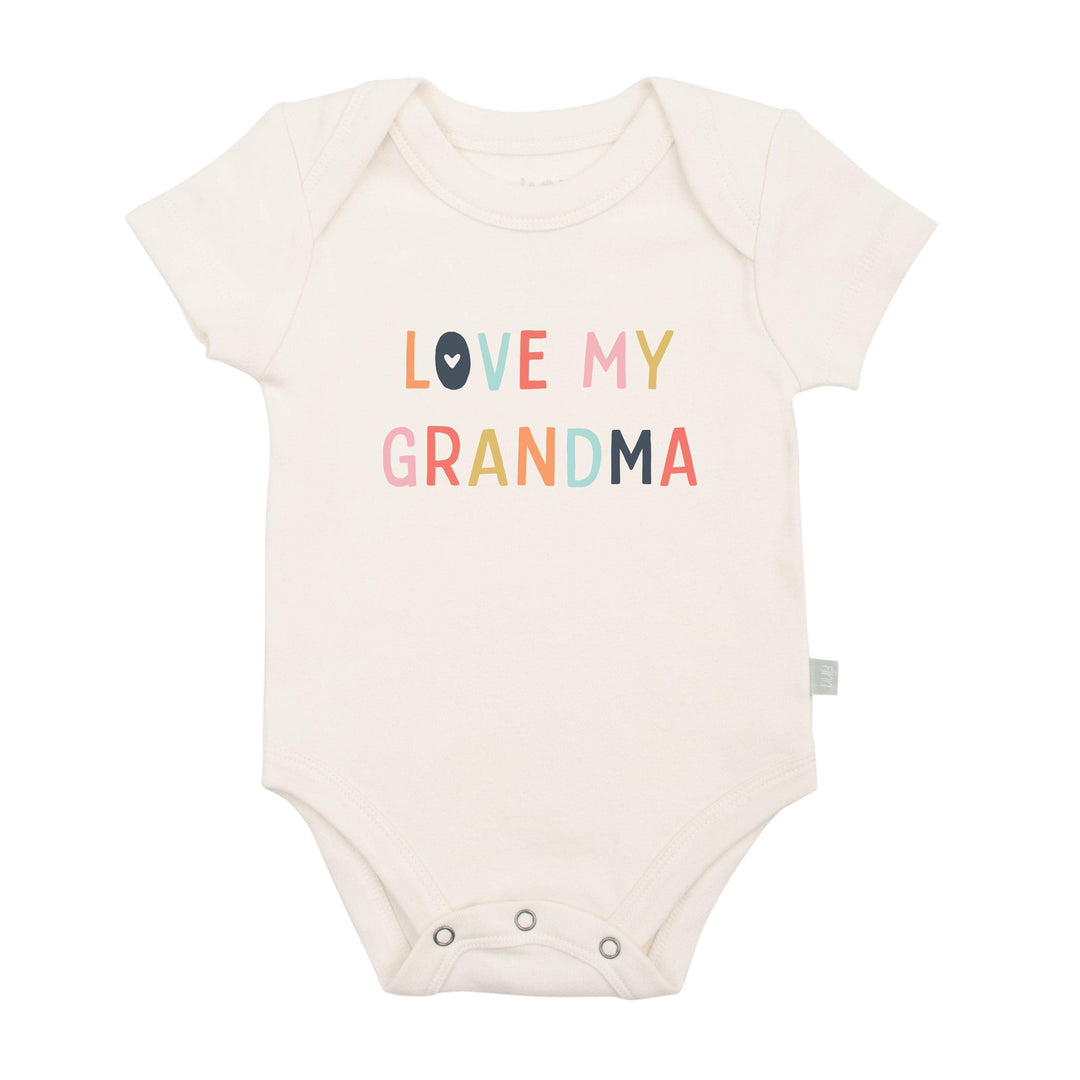 Babesta "Love My Grandma" Graphic Bodysuit by Finn + Emma