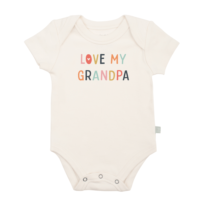 Babesta "Love My Grandpa" Graphic Bodysuit by Finn + Emma