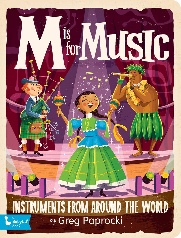 Babesta M is for Music Board Book