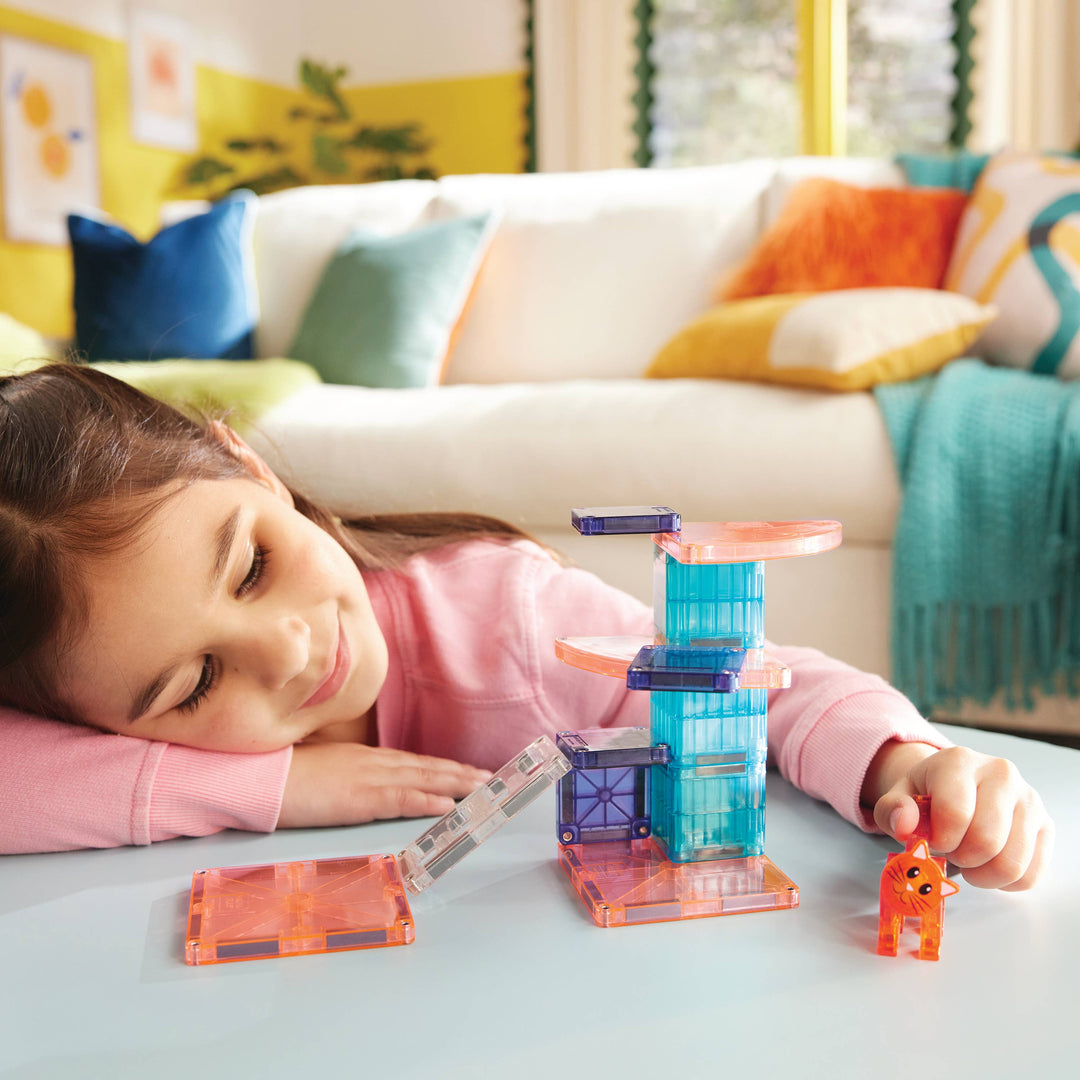 Babesta Magna-Tiles Cat Tree 13-Piece Set