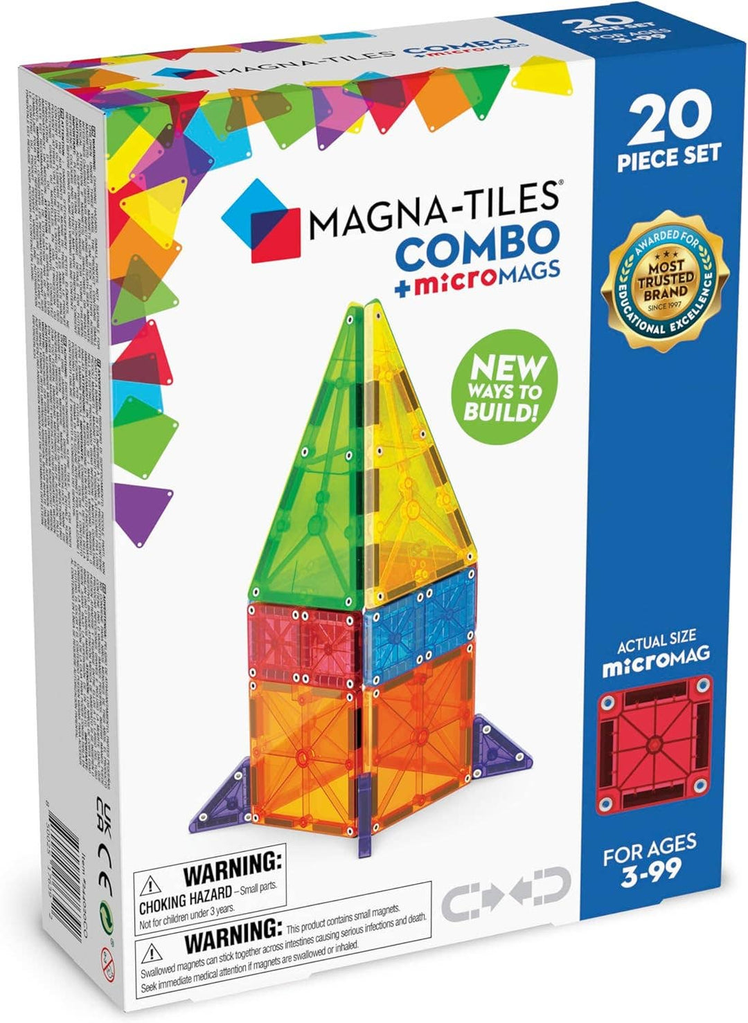 Babesta Magna-Tiles Combo 20-Piece Set