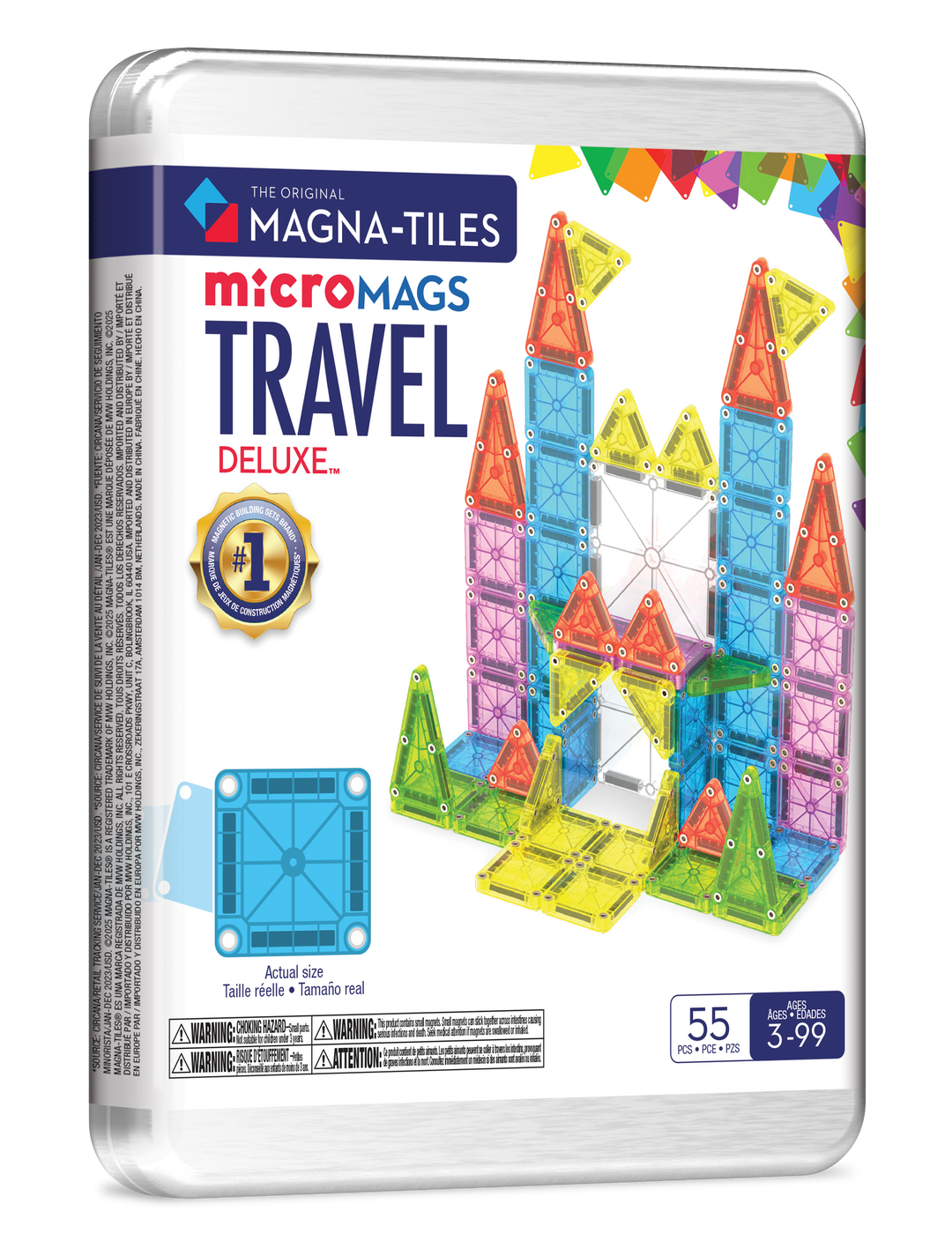 Babesta Magna-Tiles Travel 55-Piece Set