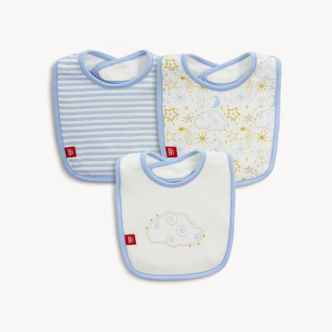 Babesta Magnetic Me Bib 3-Pack - Star Signs