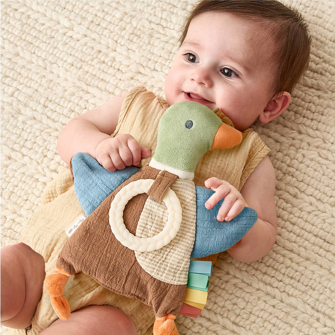 Babesta Mallard Duck Bitzy Crinkle by Itzy Ritzy
