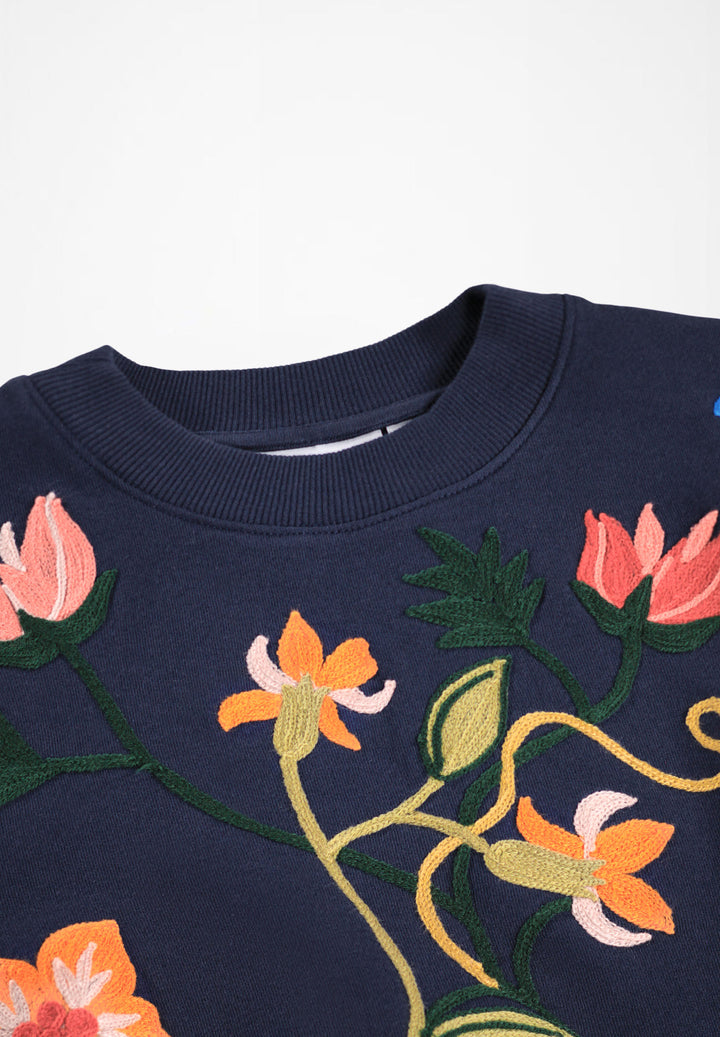 Babesta Marge Navy Sweatshirt by Molo