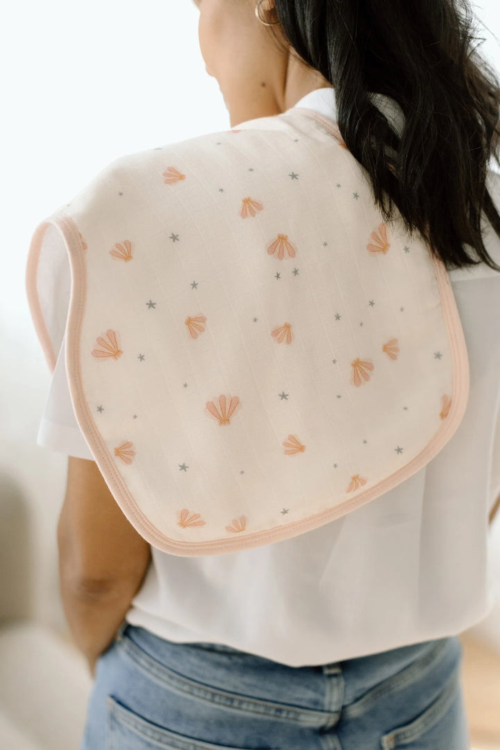 Babesta Mermaid Burp Cloths 2 - Pack by Loulou Lollipop