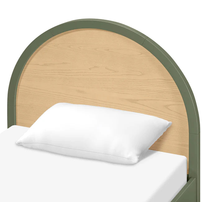 Babesta Moab Twin Bed by Babyletto Ash Taupe Olive