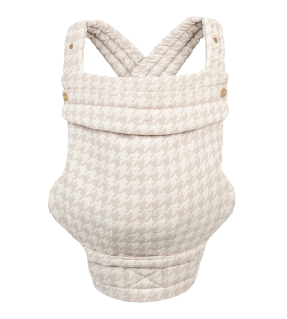 Babesta Monarch Baby Carrier Houndstooth by Mabē
