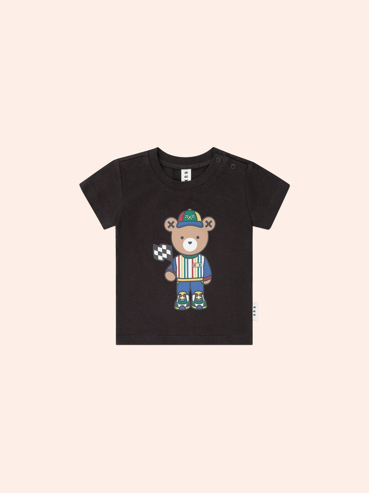 Babesta Motosport Hux Black Tee by Huxbaby