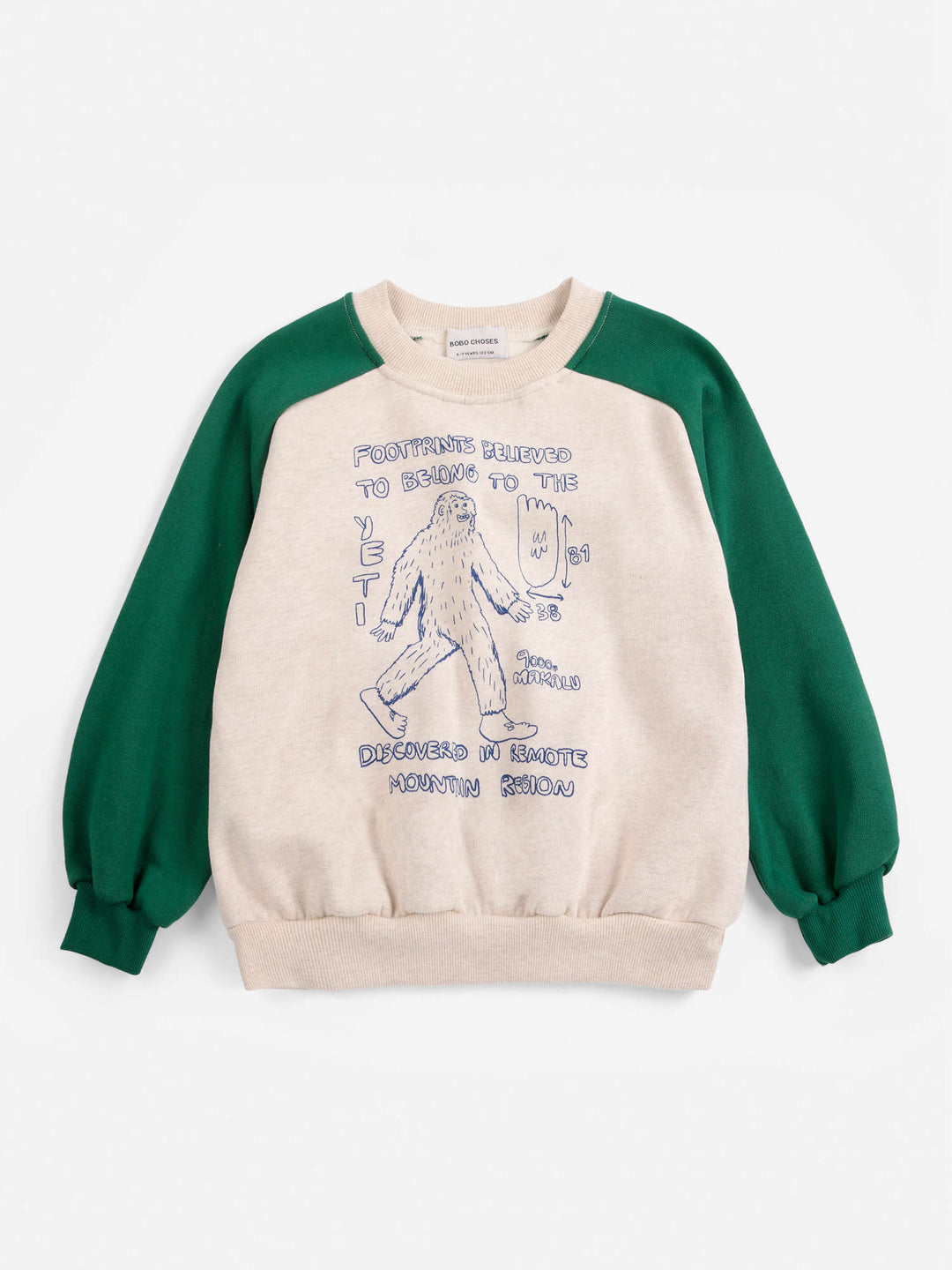 Babesta Mr. Footish Raglan Sweatshirt by Bobo Choses 