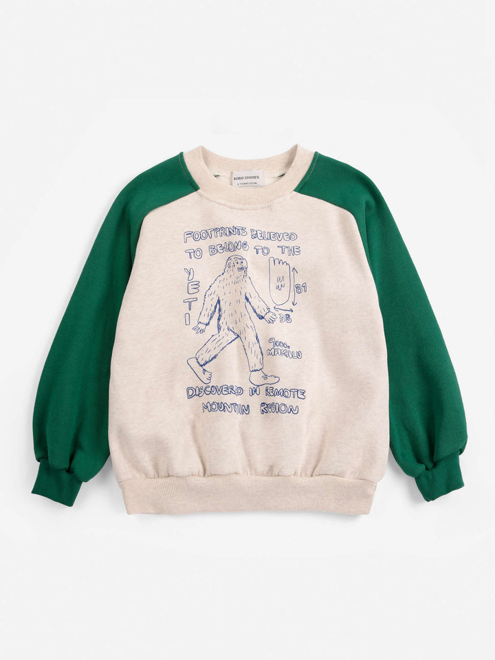 Babesta Mr. Footish Raglan Sweatshirt by Bobo Choses 