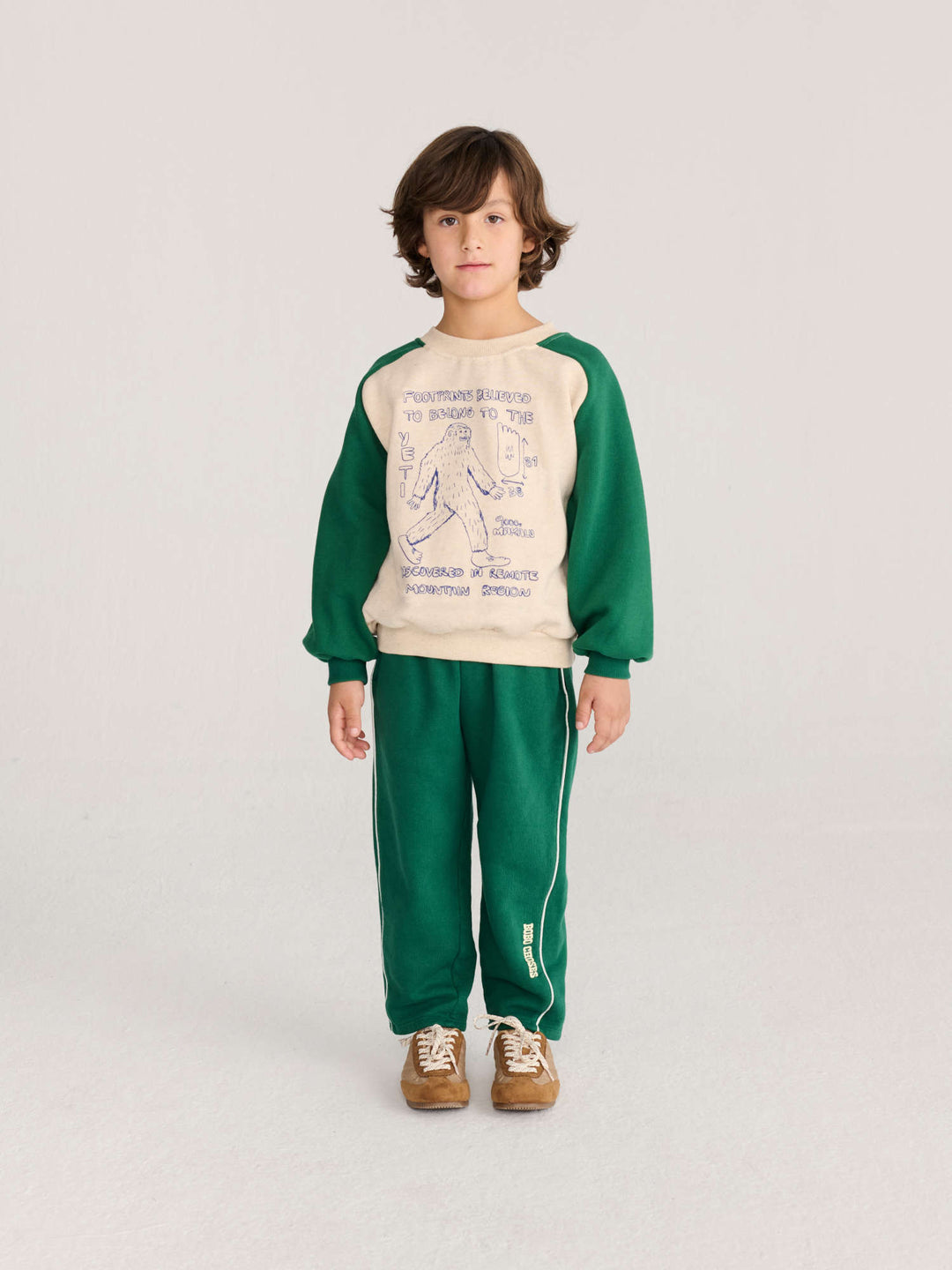 Babesta Mr. Footish Raglan Sweatshirt by Bobo Choses 