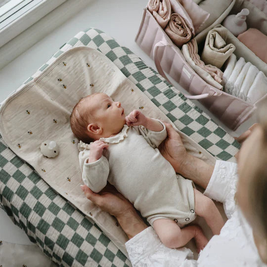 Babesta Mushie Extra Soft Muslin Changing Pad Cover