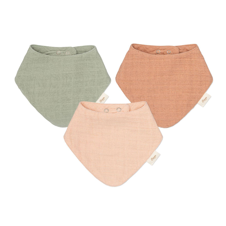 Babesta Muslin 3-Pc. Bib Set by Crane Baby  