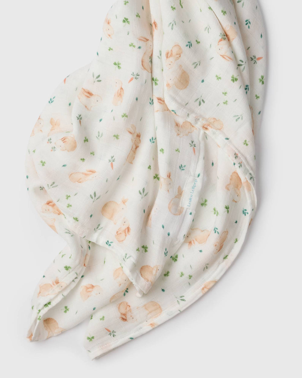 Babesta Muslin Swaddle - Bunny Meadow by Loulou Lollipop