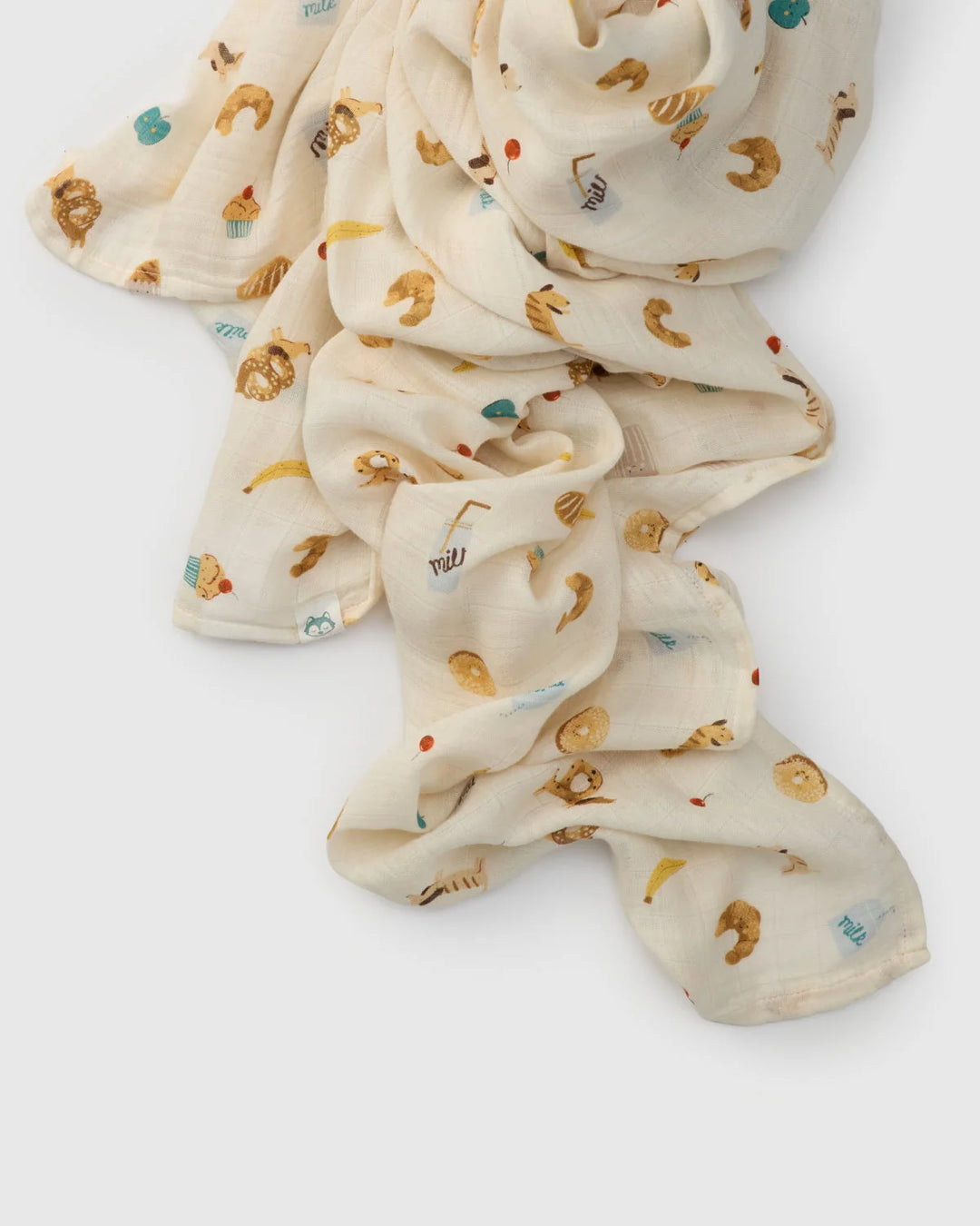 Babesta Muslin Swaddle French Breakfast by Loulou Lollipop