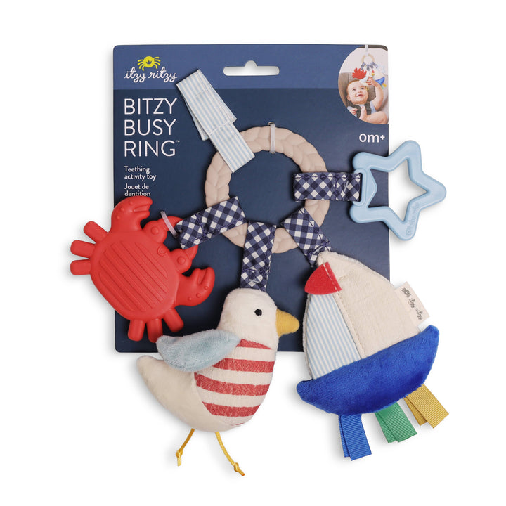 Babesta Nautical Bitzy Busy Ring by Itzy Ritzy