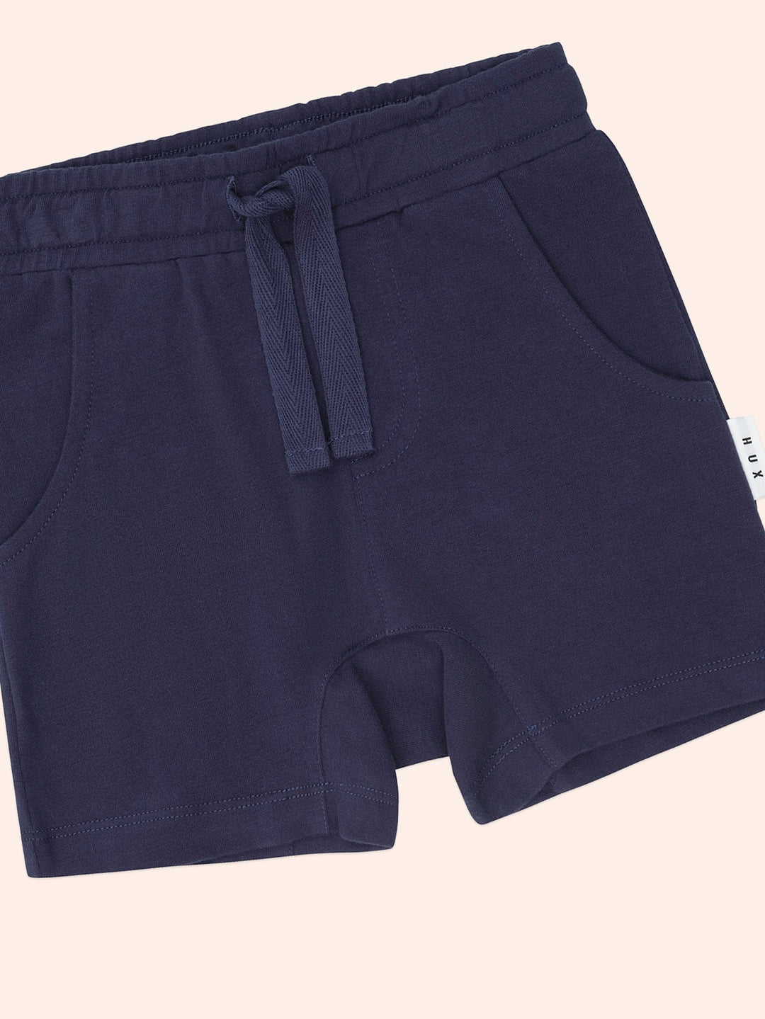 Babesta Navy Gusset Short by Huxbaby