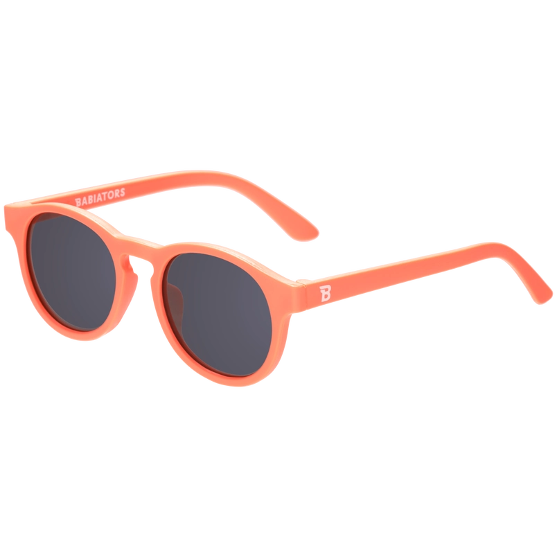 Babesta Neon Orange Keyhole Sunglasses - Baby + Kids