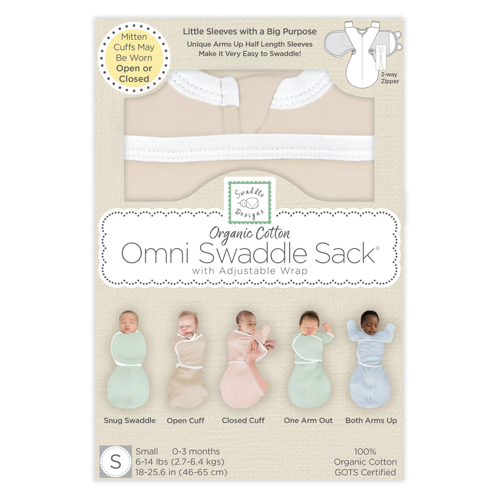 Babesta Omni Swaddle Sack - Sand Dollar