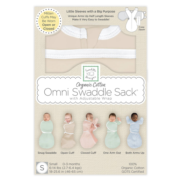 Babesta Omni Swaddle Sack - Sand Dollar