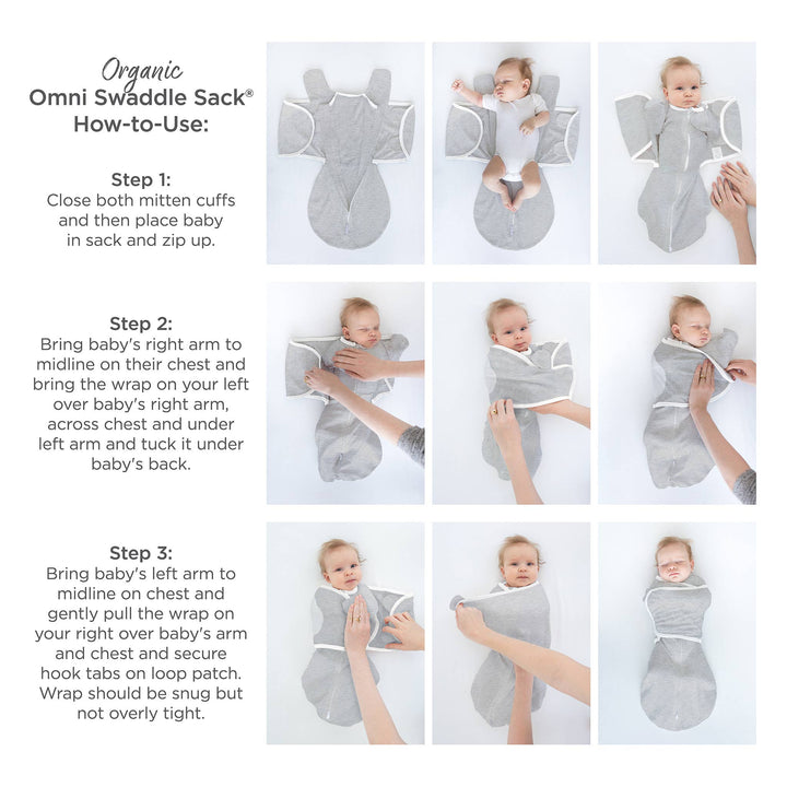 Babesta Omni Swaddle Sack - Sand Dollar
