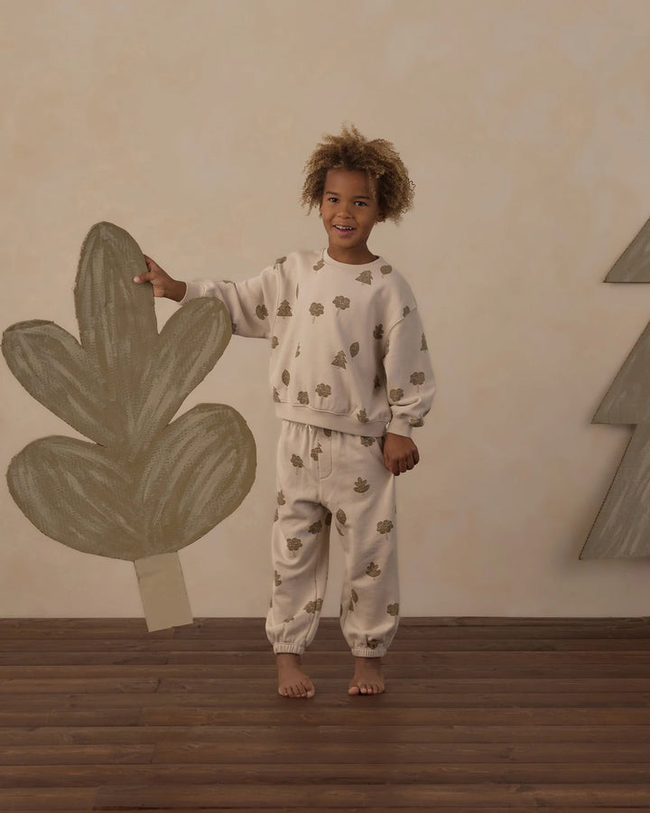 Babesta Oversized Sweatshirt Woods by Rylee + Cru