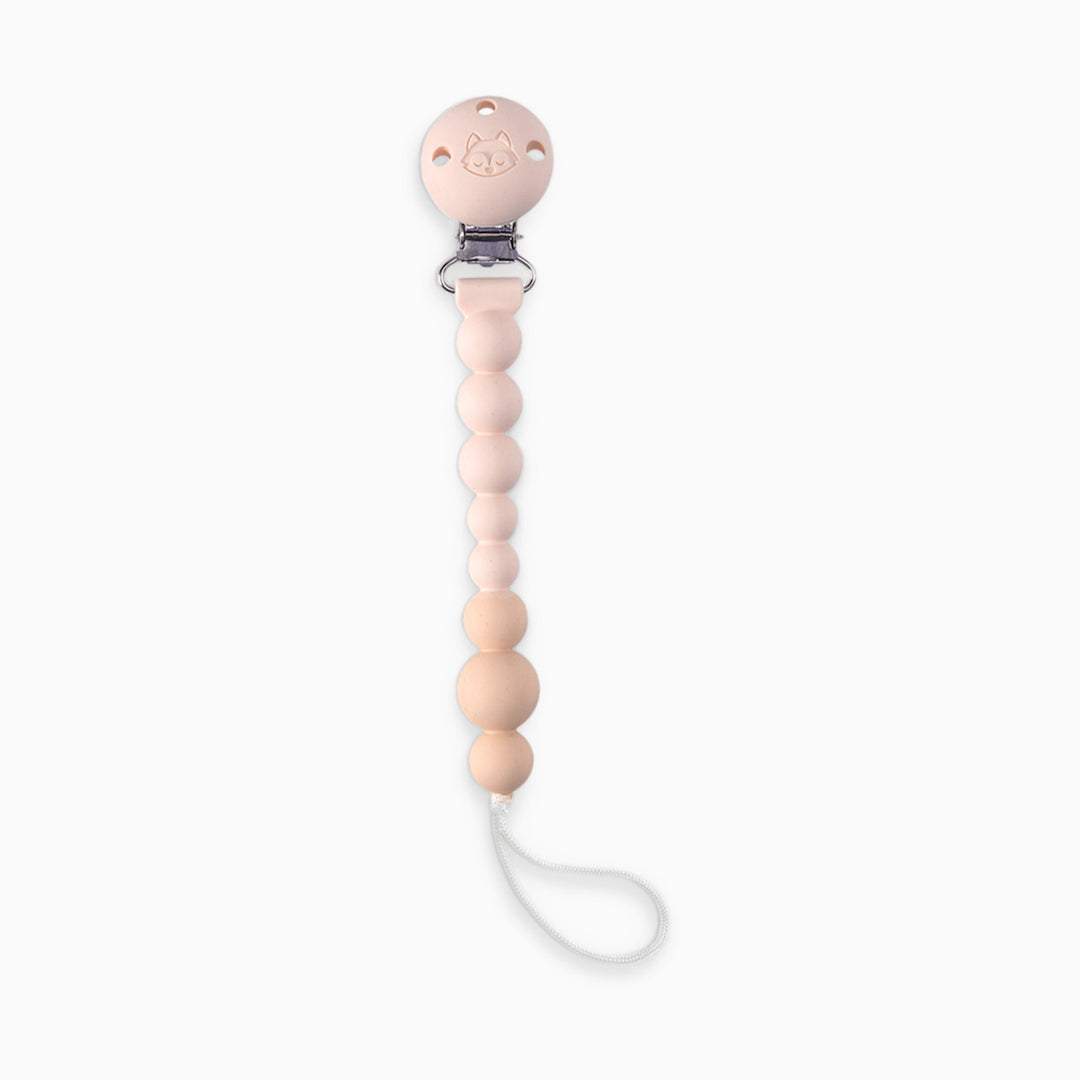 Babesta Pacifier Clip - Coconut Milk by Loulou Lollipop