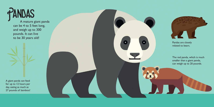 Babesta Panoramic Pop-Ups: Wild Animals