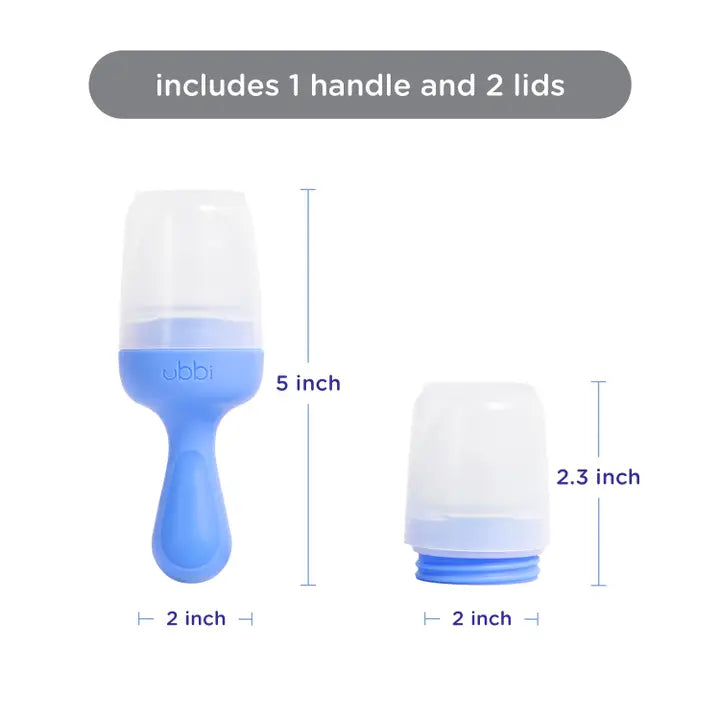 Polaris Blue Baby Food Feeder Set by Ubbi