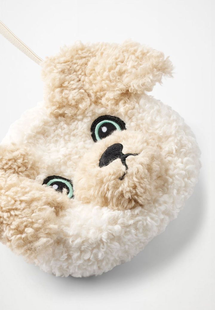 Babesta Poodle Bag Pearled Ivory by Molo