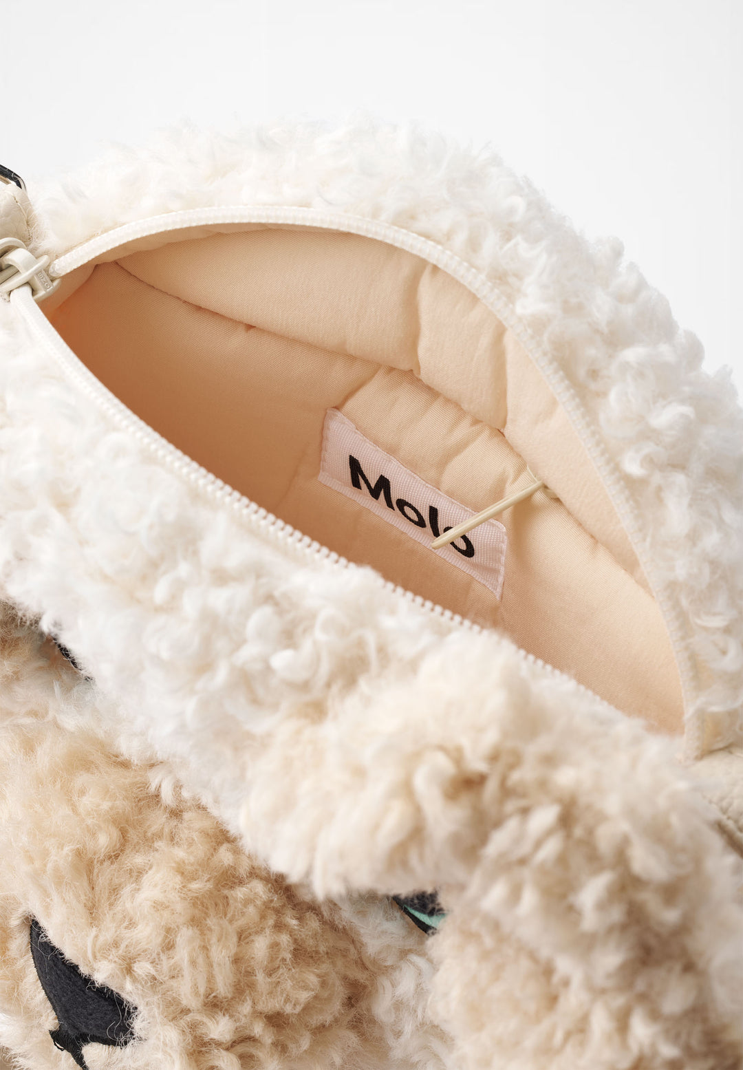 Babesta Poodle Bag Pearled Ivory by Molo