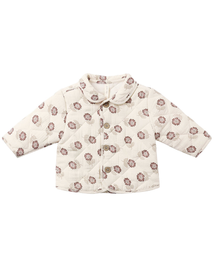 Babesta Quilted Jacket Fall Floral by Quincy Mae