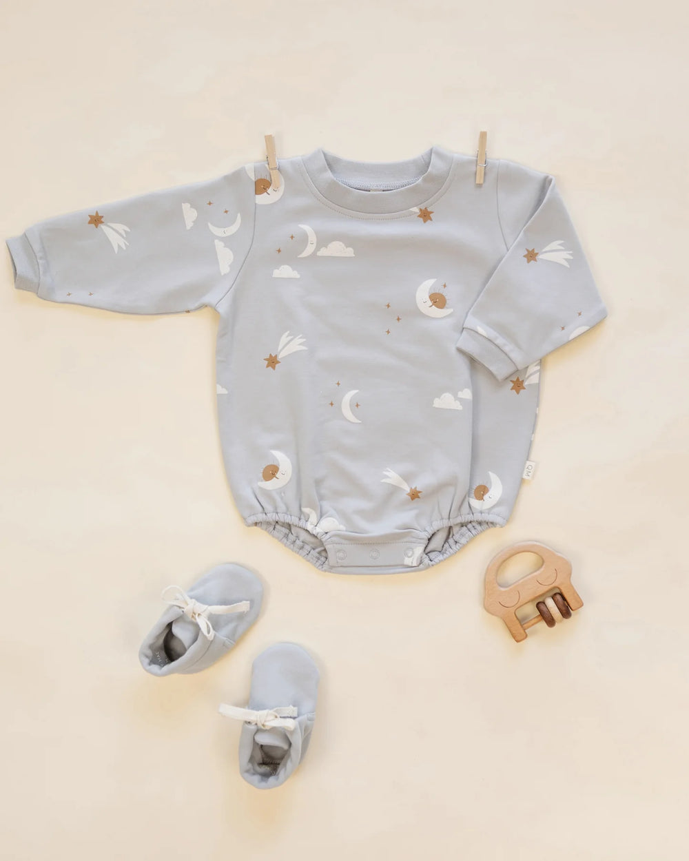 Babesta Quincy Mae Baby Booties Cloud