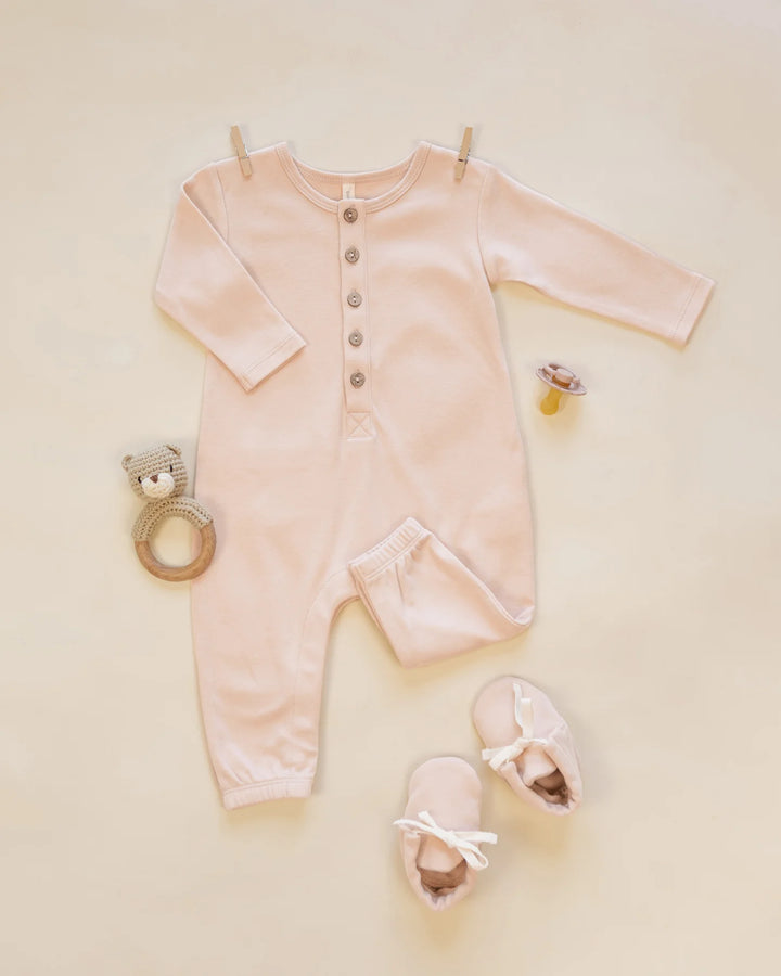 Babesta Quincy Mae Baby Booties Dusty Rose