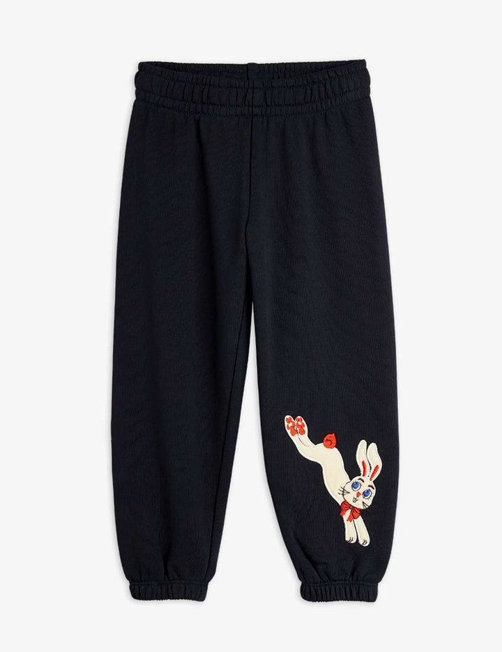Babesta Rabbit Application Sweatpants by Mini Rodini
