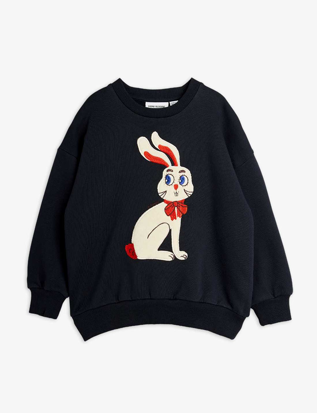 Babesta Rabbit Application Sweatshirt by Mini Rodini
