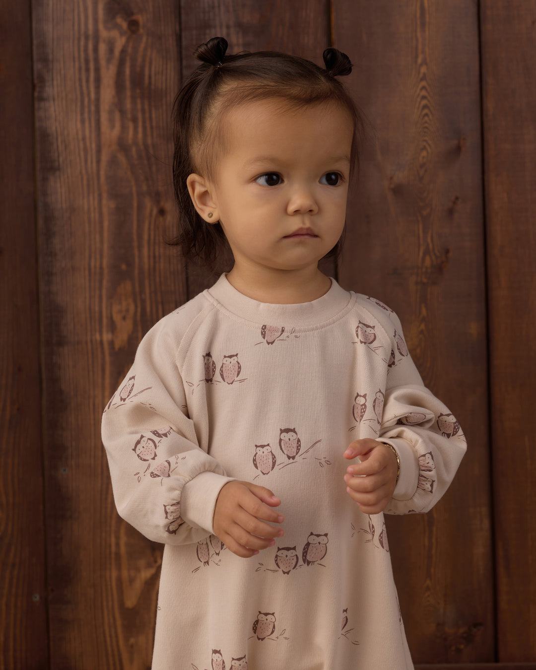 Babesta Raglan Jumpsuit Owls by Rylee + Cru