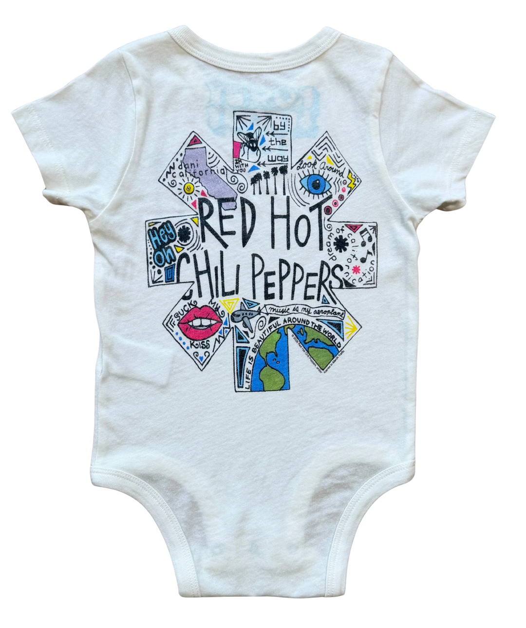 Babesta Red Hot Chili Peppers Onesie by Rowdy Sprout