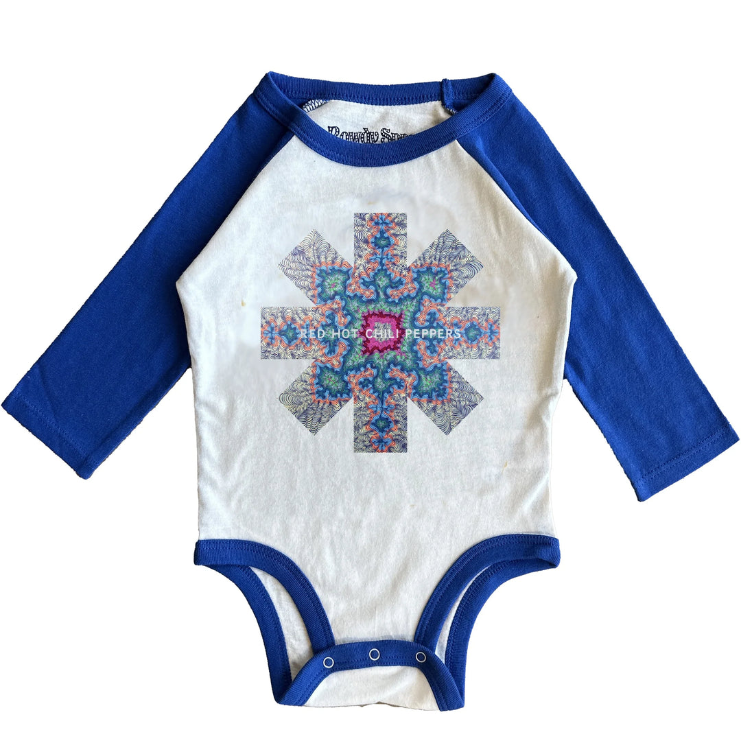 Babesta  Red Hot Chili Peppers Snowflake Onesie by Rowdy Sprout 