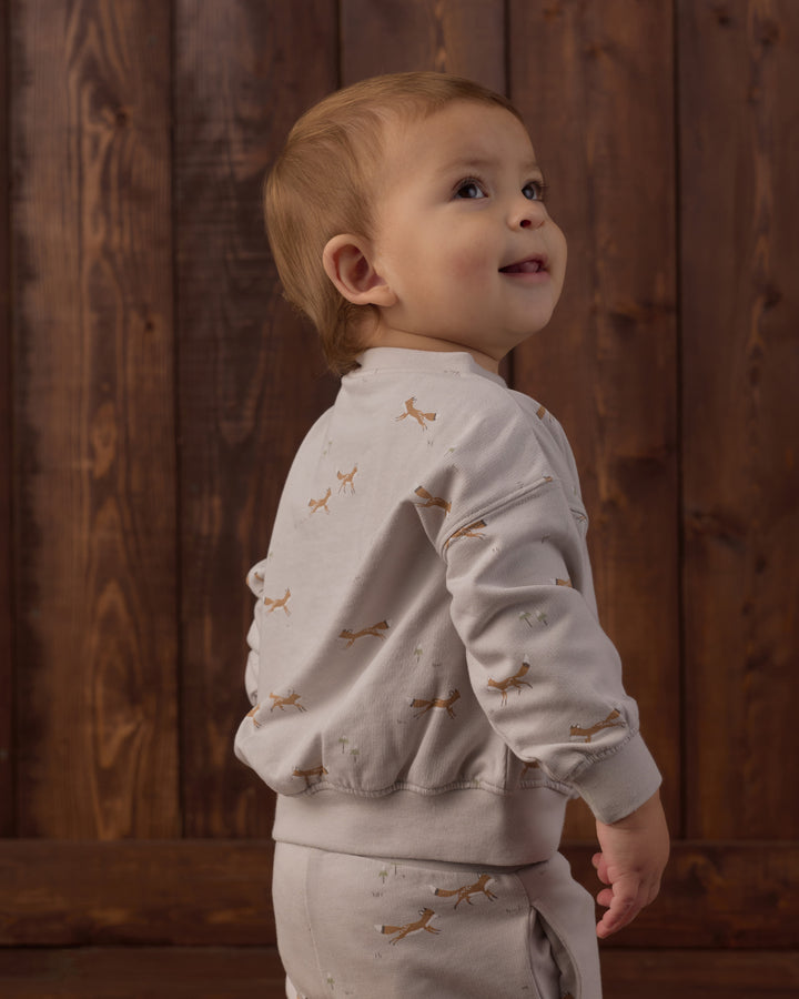 Babesta Relaxed Sweatshirt Foxes 