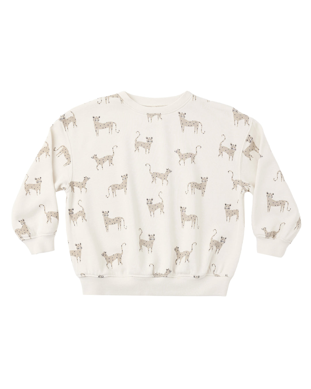 Babesta Relaxed Sweatshirt Leopards by Rylee + Cru