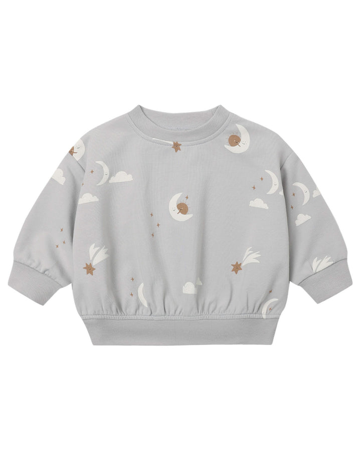Babesta Relaxed Sweatshirt Sky Friends by Quincy Mae
