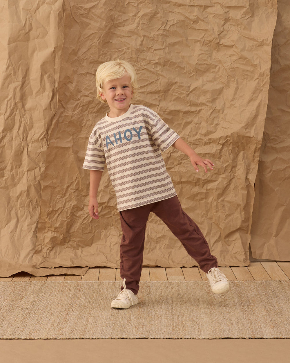 Babesta Relaxed Tee - Ahoy by Rylee and Cru