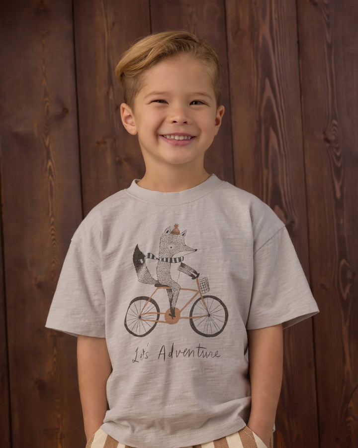 Babesta Relaxed Tee Let's Adventure by Rylee + Cru