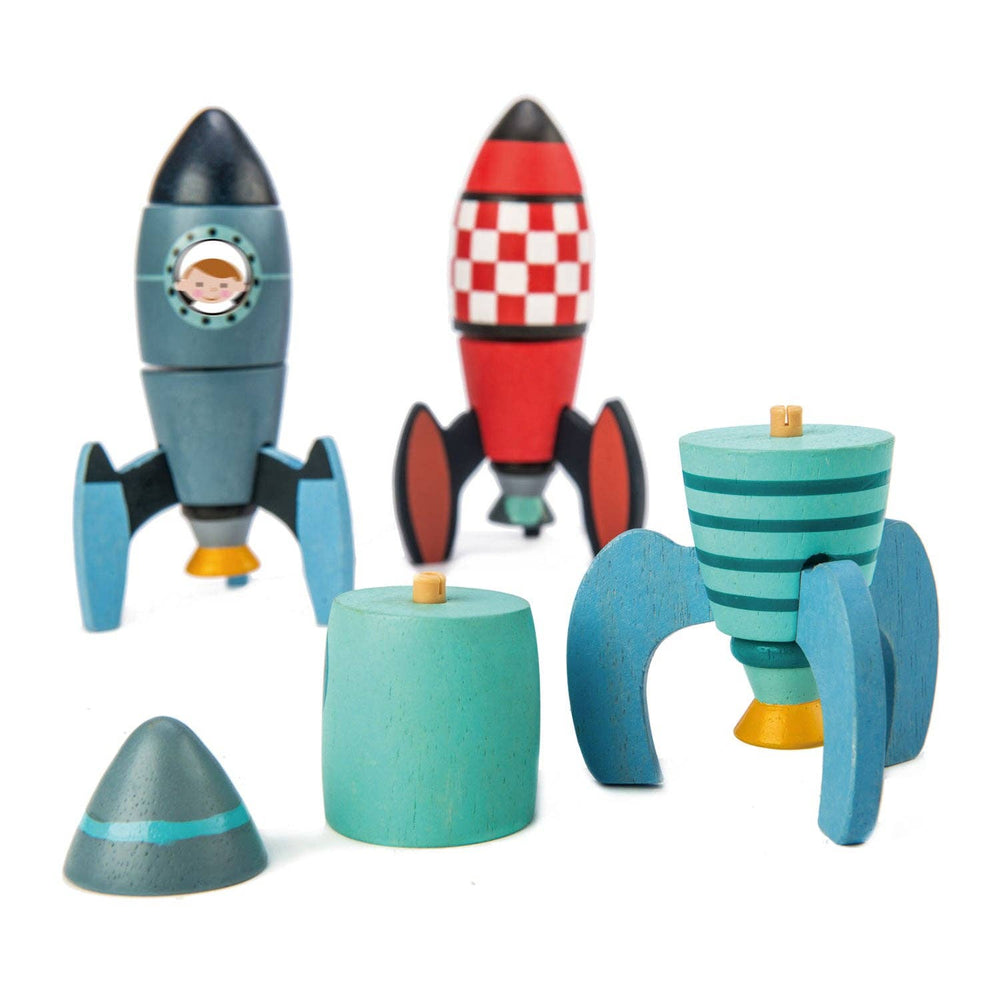 Babesta Rocket Construction Set by Tender Leaf Toys