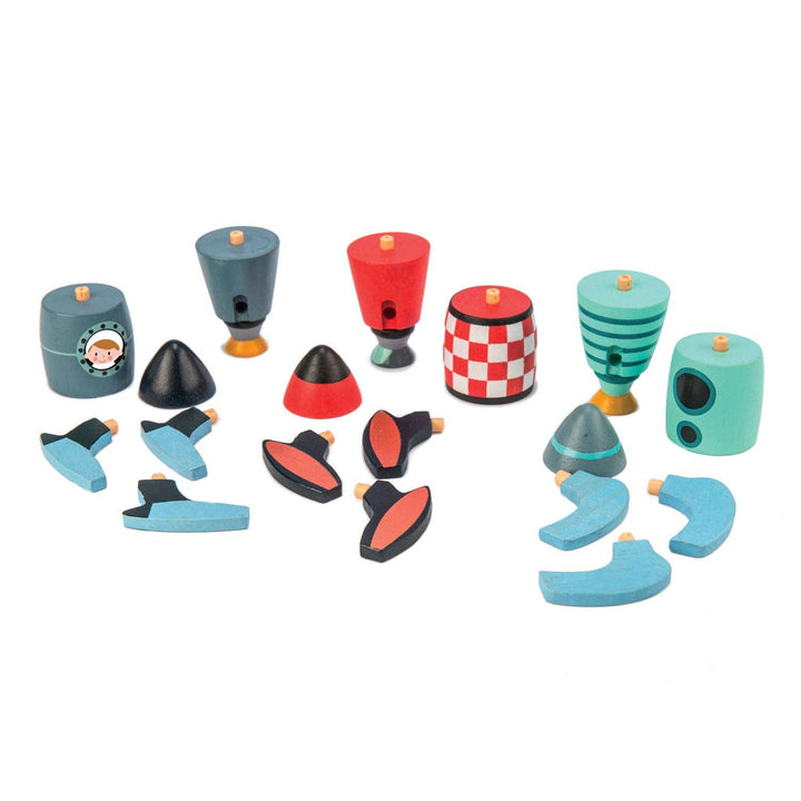Babesta Rocket Construction Set by Tender Leaf Toys
