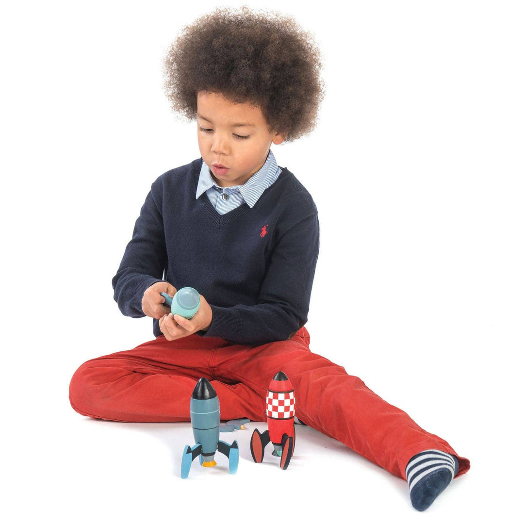 Babesta Rocket Construction Set by Tender Leaf Toys